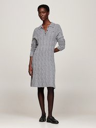 Tommy Hilfiger dámske vlnené šaty - XS (PJ8)