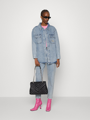Calvin Klein dámska džínsová košeľa - S (1AA)