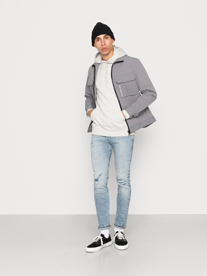 Calvin Klein pánska šedá mikina - L (P06)