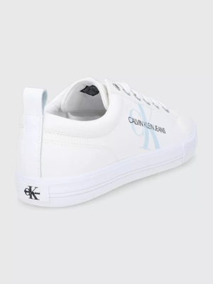 Calvin Klein pánske biele tenisky - 43 (0K4)