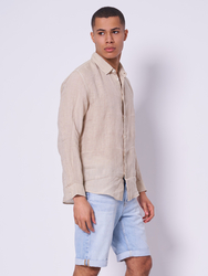 Pepe Jeans pánska béžová košeľa - M (839)