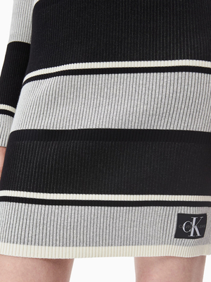 Calvin Klein dámske šedé šaty - S (0K4)