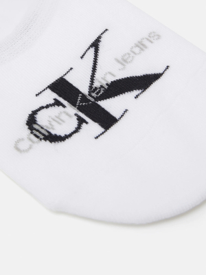 Calvin Klein pánske biele ponožky - 000 (10)