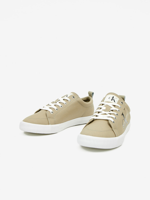 Calvin Klein pánske béžové tenisky - 41 (PBF)