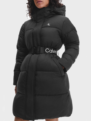 Calvin Klein dámska čierna bunda - XL (BEH)
