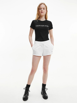 Calvin Klein dámske čierne tričká 2 pack - S (BEH)