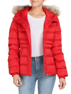 Calvin Klein dámska červená zimná bunda - S (688)