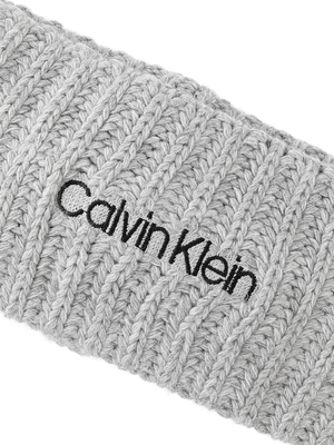 Calvin Klein dámska šedá čelenka - OS (0IN)