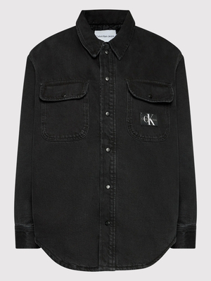 Calvin Klein dámska čierna džínsová bunda - M (1BY)