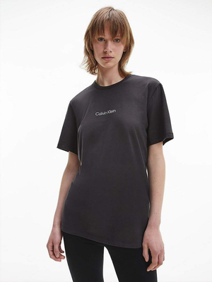 Calvin Klein dámske čierne tričko - S (UB1)