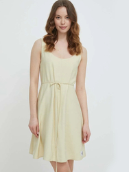 Calvin Klein dámske béžové šaty - M (LFU)