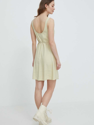 Calvin Klein dámske béžové šaty - M (LFU)