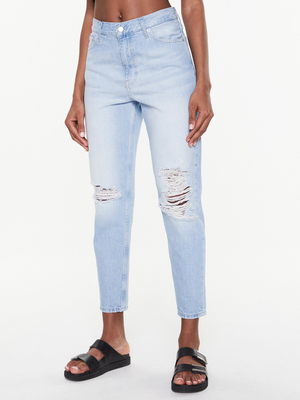 Calvin Klein dámske modré džínsy - 30/NI (1AA)