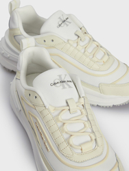 Calvin Klein dámske krémové tenisky - 39 (01T)