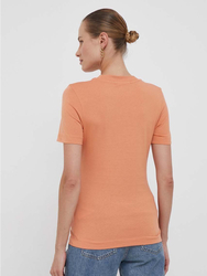 Calvin Klein dámske oranžové tričko - XS (SG8)