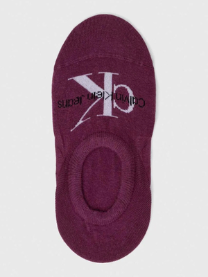 Calvin Klein dámske fialové ponožky - ONE (013)
