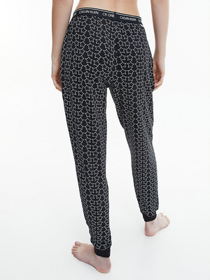 Calvin Klein dámske čierne pyžamové nohavice - XS (V52)