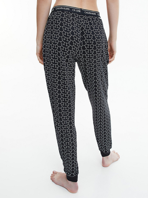 Calvin Klein dámske čierne pyžamové nohavice - M (V52)