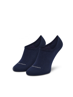 Calvi Klein dámske tmavomodré ponožky 2 pack - ONE (003)