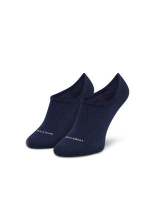 Calvin Klein dámske tmavo modré ponožky 2 pack - ONE (003)