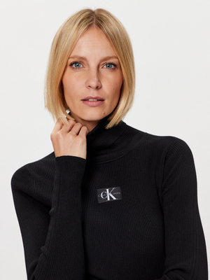Calvin Klein dámsky čierny rolák - XL (BEH)