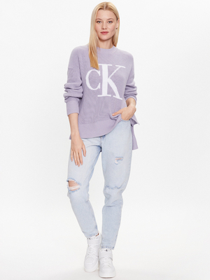 Calvin Klein dámsky fialový sveter - XXS (PC1)