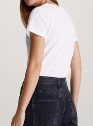 Calvin Klein dámske biele tričko - L (0K4)