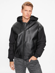 Calvin Klein pánska čierna bunda bomber - L (BEH)