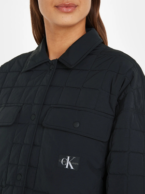Calvin Klein dámsky čierny prechodový kabát - XXS (BEH)