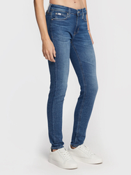 Calvin Klein dámske modré džínsy - 28/32 (1A4)