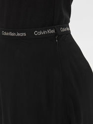 Calvin Klein dámska čierna mini sukňa - XS (BEH)