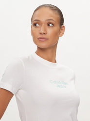 Calvin Klein dámske biele tričko - XS (YAF)