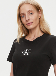 Calvin Klein dámske čierne tričko - L (BEH)