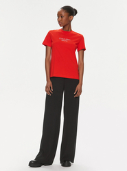 Calvin Klein dámske červené tričko - L (XA7)