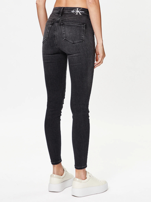 Calvin Klein dámske tmavo šedé džínsy - 29/NI (1A4)