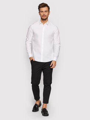 Calvin Klein pánska biela košeľa - XL (YAF)