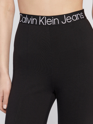 Calvin Klein dámske čierne legíny - S (BEH)