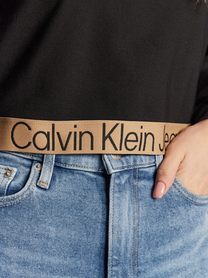 Calvin Klein dámska čierna mikina - S (BEH)