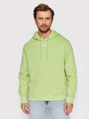 Calvin Klein pánska svetlo zelená mikina - L (L99)