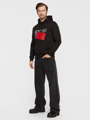 Calvin Klein pánska čierna mikina - L (BEH)