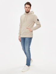 Calvin Klein pánska béžová mikina - M (PED)