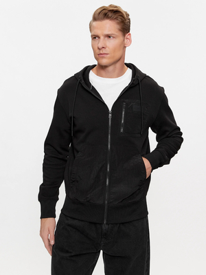 Calvin Klein pánska čierna mikina - XXL (BEH)