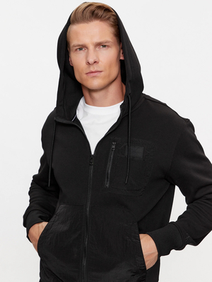 Calvin Klein pánska čierna mikina - XXL (BEH)
