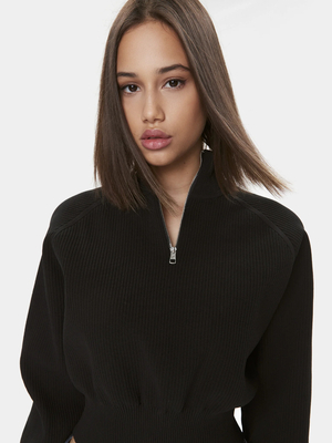 Calvin Klein dámsky čierny sveter - M (BEH)