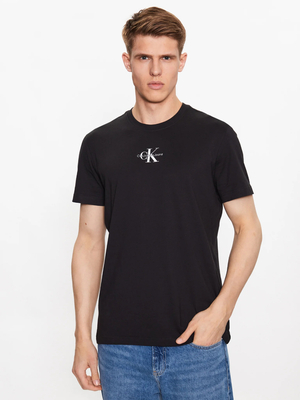 Calvin Klein pánske čierne tričko - L (BEH)