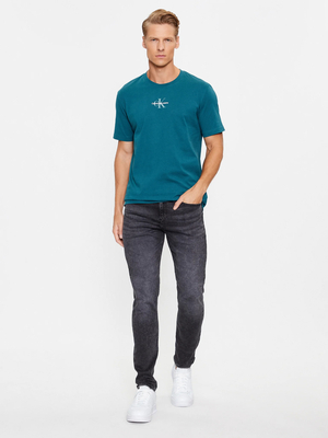 Calvin Klein pánske modré tričko - XL (CA4)