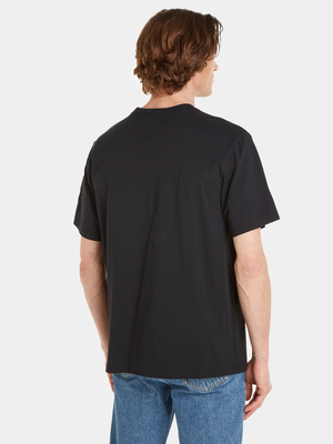 Calvin Klein pánske čierne tričko - S (BEH)
