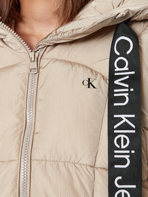 Calvin Klein dámska béžová bunda - XS (PED)
