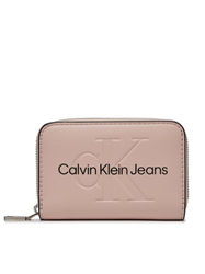 Calvin Klein dámska ružová peňaženka malá - OS (TFT)