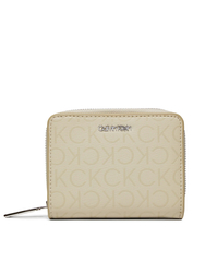 Calvin Klein dámska krémová peňaženka - OS (PEA)